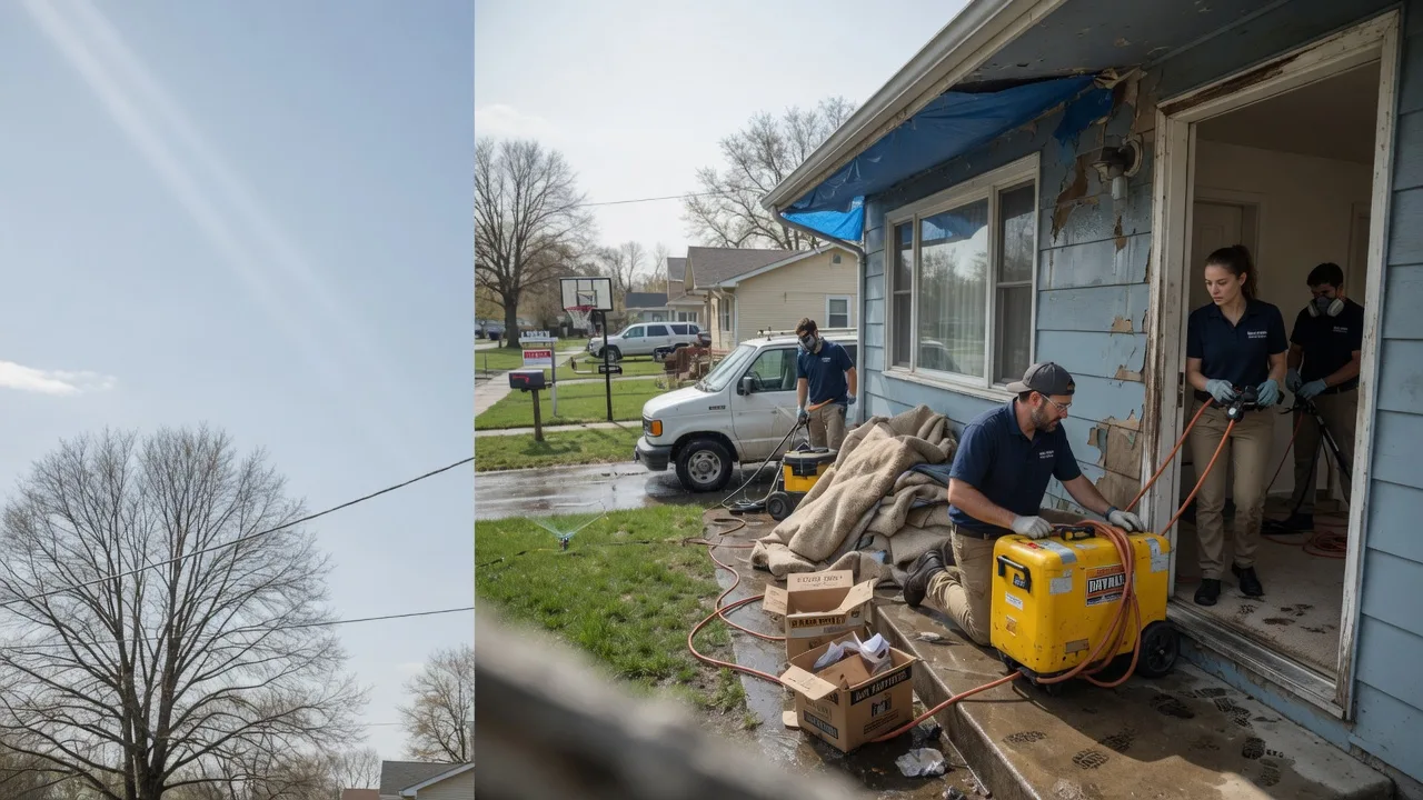 Basement Flood Cleanup in Ancona, IL near me